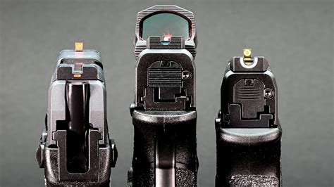 are hand gun sights accurate from the factory